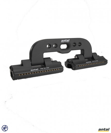 CHARIOT TÊTIÈRE DOUBLE GV À CORNE